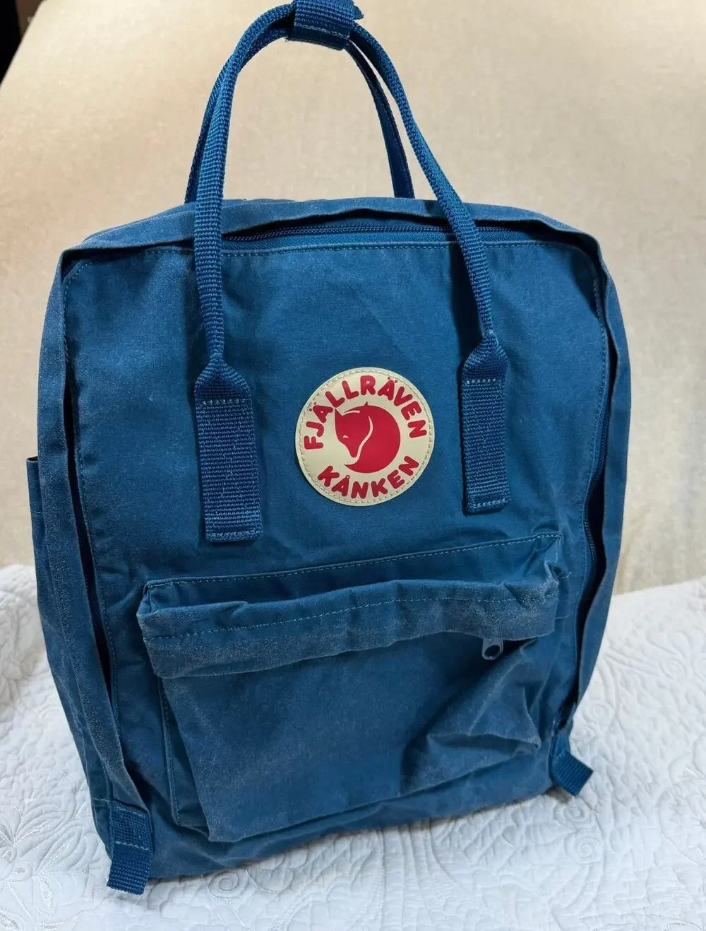 Fjallraven Blue Kanken Water Resistant Quick Dry Outdoor School Travel Backpack